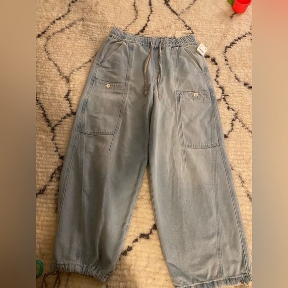 NWT We The Free Bright-Eyed Low-Slung Pull-On Jeans - Picture 3 of 6